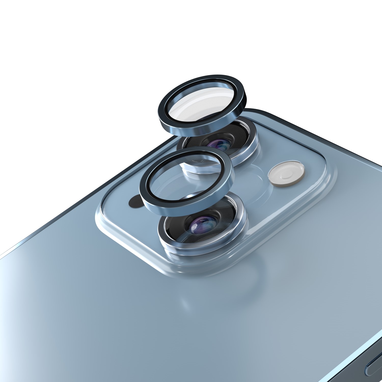 462928_oryg Etteri camera lens protector for iPhone 14 / 14 Plus blue - Image 1