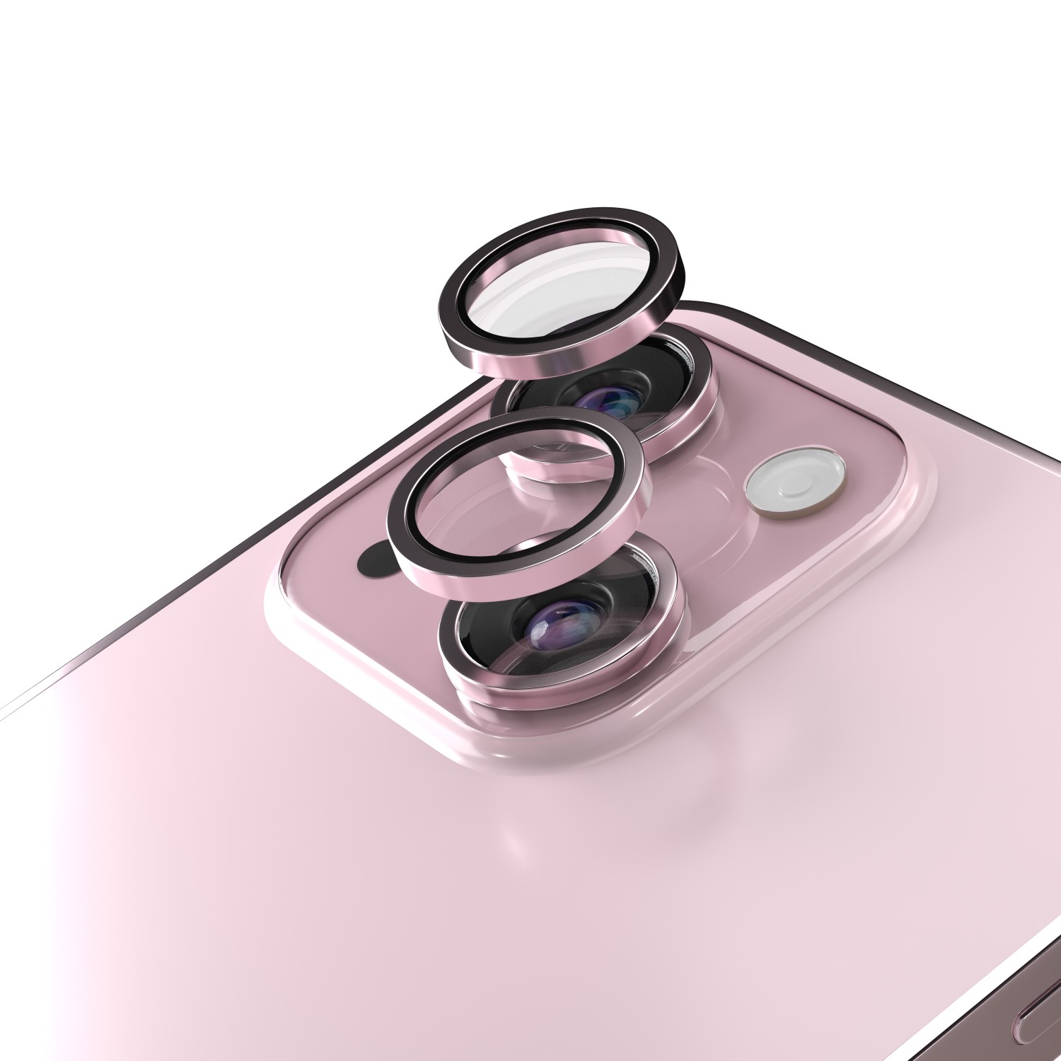 462946_oryg Etteri camera lens protector for iPhone 15 / 15 Plus pink - Image 1