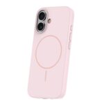 Silicone Thin Mag dėklas iPhone 16e light – spalva: rožinė - Image 3