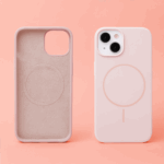 Silicone Thin Mag dėklas iPhone 16e light – spalva: rožinė - Image 5