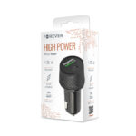 Forever car charger 1xUSB 2,4A + 1xUSB-C PD 45W LA-04 black - Image 3