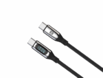 Forever LCD cable USB-C - USB-C 1,0 m 100W black - Image 4