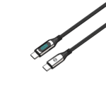 Forever LCD cable USB-C - USB-C 1,0 m 100W black - Image 5