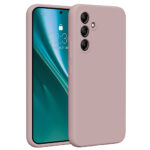 Etteri silikoninis dėklas Samsung Galaxy A54 5G light – spalva: rožinė