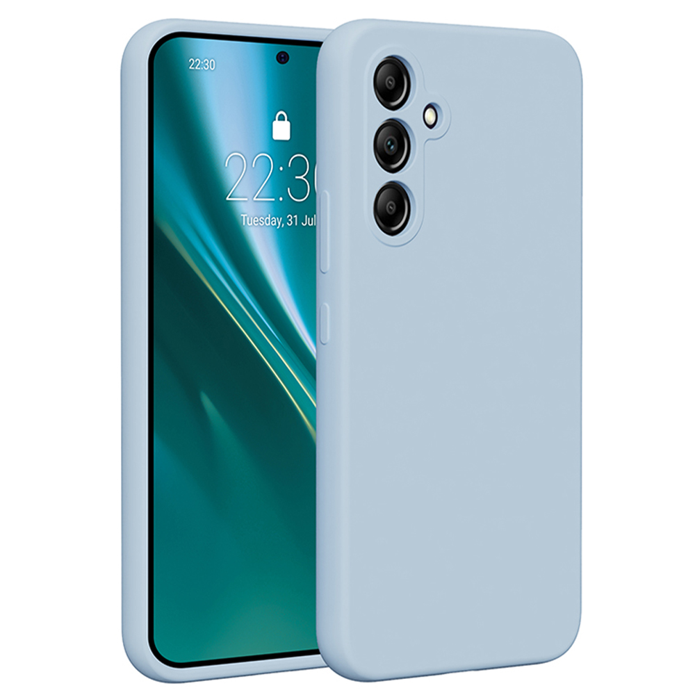 401270_oryg Etteri silikoninis dėklas Samsung Galaxy A54 5G – spalva: šviesiai mėlyna - Image 1