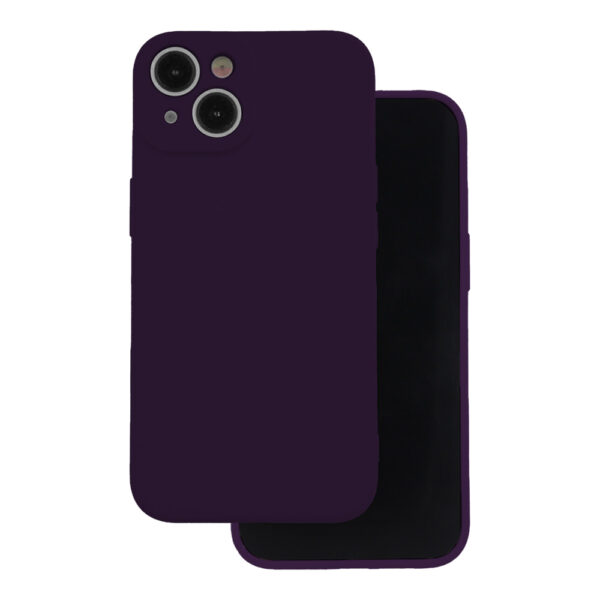 Silicon case for Samsung Galaxy A55 5G plum