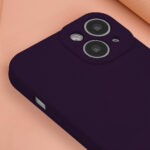 Silicon case for Samsung Galaxy A55 5G plum - Image 9