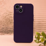 Silicon case for Samsung Galaxy A55 5G plum - Image 11