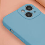 Silicon dėklas Samsung Galaxy A55 5G sky – spalva: mėlyna - Image 9