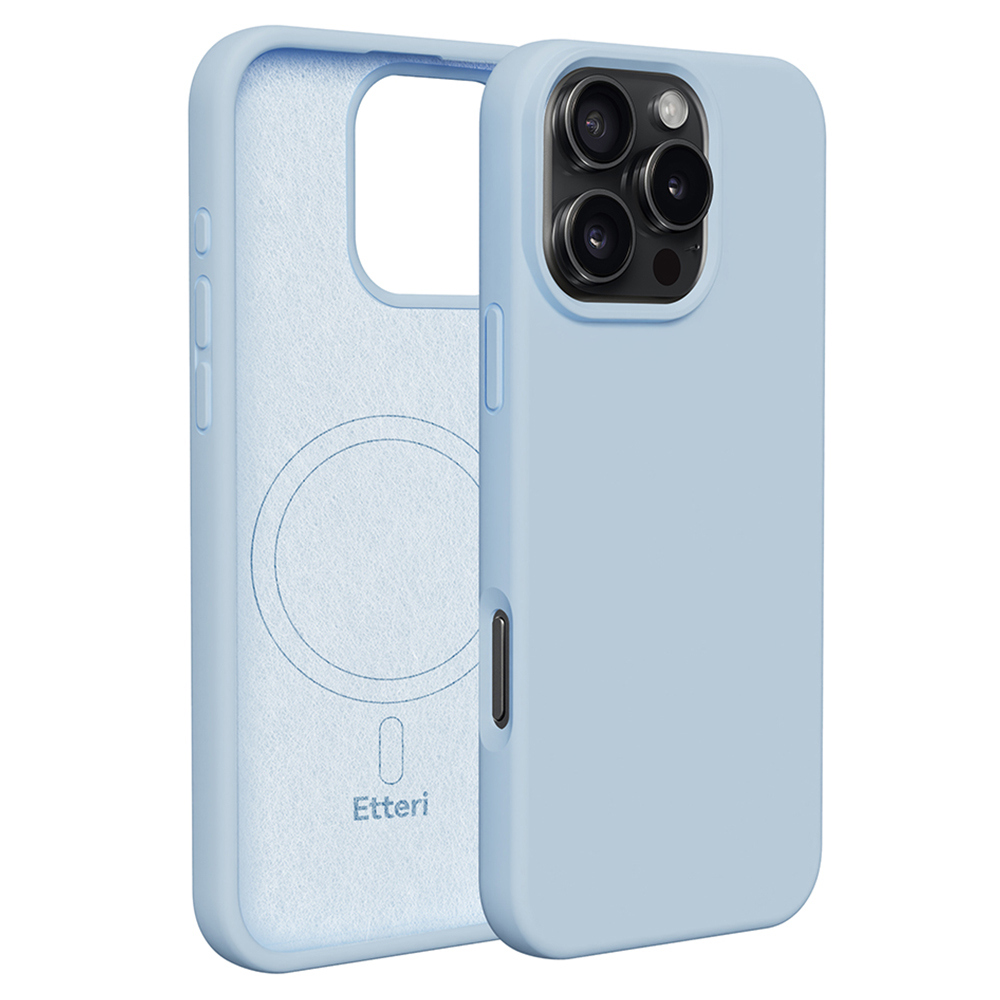 407499_oryg-1 Etteri Silicone Mag dėklas iPhone 16 Pro Max 6,9 – spalva: šviesiai mėlyna - Image 1