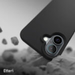Etteri Silicone Mag case for iPhone 17 Air black - Image 11
