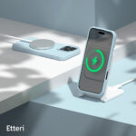 Etteri Silicone Mag dėklas iPhone 16 Pro Max 6,9 – spalva: šviesiai mėlyna - Image 8