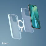 Etteri Silicone Mag dėklas iPhone 16 Pro Max 6,9 – spalva: šviesiai mėlyna - Image 9