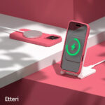 Etteri Silicone Mag case for iPhone 16 Pro 6,3 raspberry - Image 8