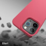 Etteri Silicone Mag case for iPhone 16 Pro 6,3 raspberry - Image 11