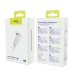 Allity wall charger GaN PD QC ATC-01-45WAC 1x USB-C 1x USB-A 45W white - Image 12