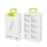 Allity wall charger GaN PD QC ATC-01-45WCC 2x USB-C 45W white - Image 13