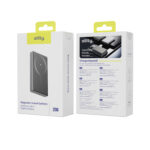 Allity wireless power bank APB-300 PD QC 20W 10000 mAh magnetic gray - Image 16
