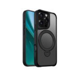 Etteri Matt Mag Ring dėklas iPhone 16 Pro 6,3 – spalva: juoda