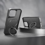 Etteri Matt Mag Ring dėklas iPhone 16 Pro 6,3 – spalva: juoda - Image 6