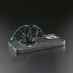 Etteri Matt Mag Ring dėklas iPhone 16 Pro 6,3 – spalva: juoda - Image 10