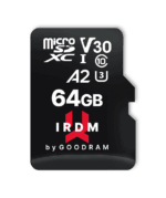 GoodRam memory card IRDM 64GB microSD UHS-I U3 V30 with adapter - Image 3