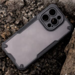 Defender Matt dėklas Xiaomi Redmi Note 14 Pro 5G (Global) – spalva: juoda - Image 5