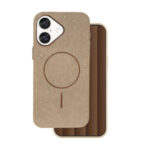 Glitter Thin Mag case for iPhone 16 6,1 brown