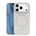 Silicone Thin Mag dėklas iPhone 17 Pro 6,3 – spalva: pilka