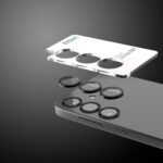 Etteri camera lens protector for Samsung S25 – spalva: juoda - Image 4