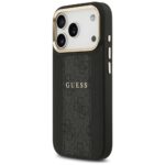 Guess case for iPhone 17 Pro HC MAGSAFE PU W/ 4G PU STRIPE black - Image 3