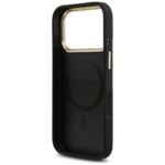 Guess case for iPhone 17 Pro HC MAGSAFE PU W/ 4G PU STRIPE black - Image 8