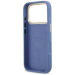 Guess case for iPhone 17 Pro HC MAGSAFE PU W/ 4G PU STRIPE blue - Image 8