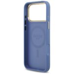 Guess case for iPhone 17 Pro Max HC MAGSAFE PU W/ 4G PU STRIPE blue - Image 8