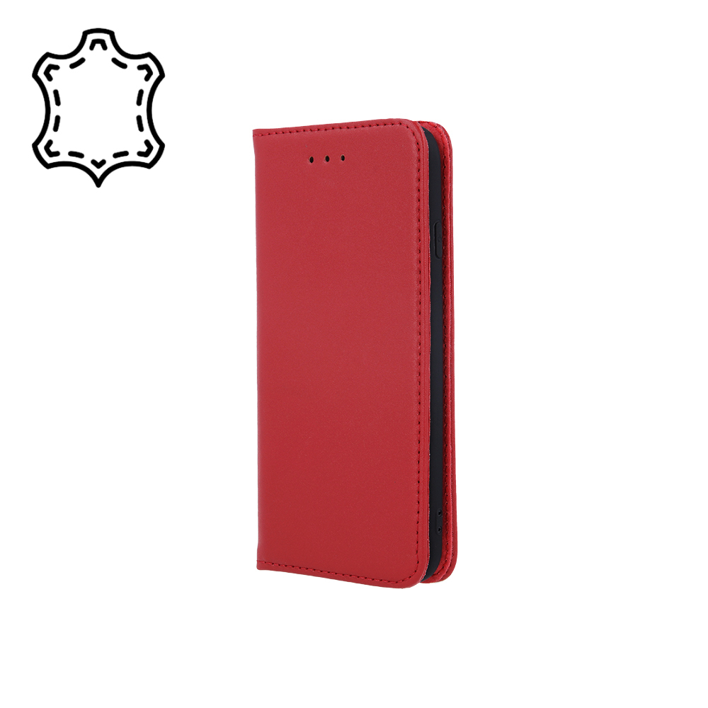 152007_oryg Genuine Leather Smart Pro for Samsung Galaxy A16 4G / A16 5G maroon - Image 1