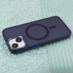 Frozen Mag dėklas iPhone 17 Pro / 18 Pro 6,3" navy blue open ring - Image 9