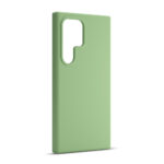 Etteri Silicone case for Samsung Galaxy S25 Ultra light green - Image 4