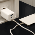 Forever TC-08-65ACC GaN PD QC charger 2x USB-C 1x USB 65W white - Image 7
