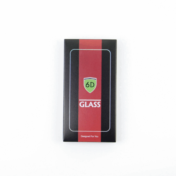 Tempered glass 6D for iPhone 17 Pro / 18 Pro black frame 10in1