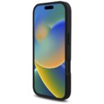 Karl Lagerfeld HC Grained PU CardSlot Metal Elong dėklas iPhone 16 Pro – spalva: juoda - Image 6