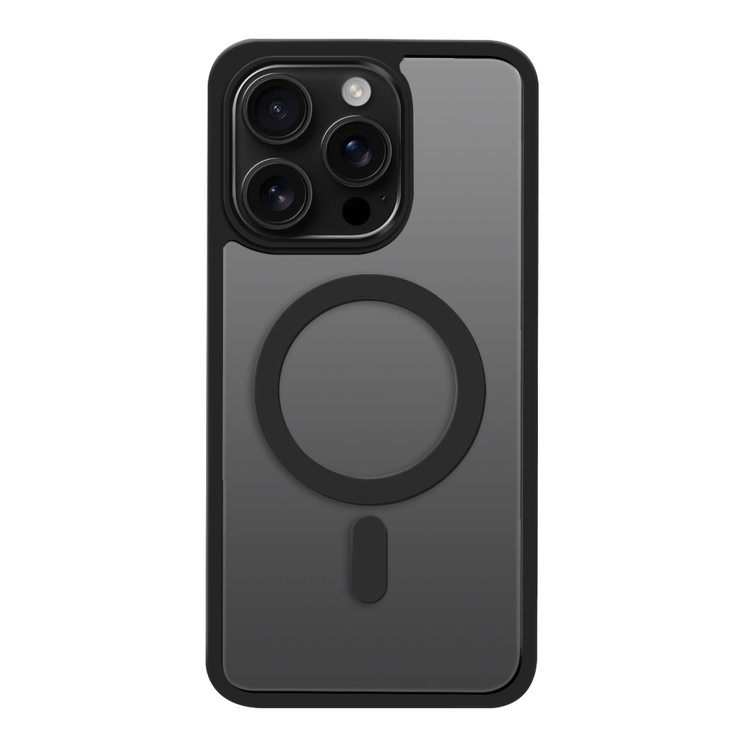 450398_oryg-1 Satin Matt Mag iPhone 16 cace black - Image 1