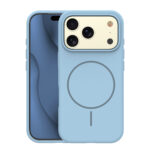Silicone Thin Mag dėklas iPhone 17 Pro 6,3" – spalva: šviesiai mėlyna