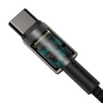 Baseus cable Tungsten PD USB-C - USB-C 1,0 m black 100W - Image 7