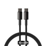 Baseus cable Tungsten PD USB-C - USB-C 1,0 m black 100W