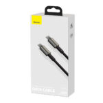 Baseus cable Tungsten PD USB-C - USB-C 1,0 m black 100W - Image 8