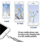 Universal neck strap for phones violet - Image 8