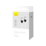 Baseus cable CoolPlay USB-C - USB-C 2m 100W white - Image 9