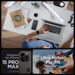 Spigen Ultra Hybrid Magsafe case for iPhone 15 Pro Max 6,7 graphite - Image 12