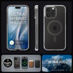Spigen Ultra Hybrid Magsafe case for iPhone 15 Pro Max 6,7 graphite - Image 17
