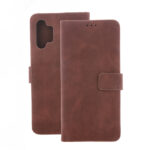 Smart Velvet case for Xiaomi Redmi Note 14 4G (Global) brown (164.84 x 78.15 x 8.16 mm)